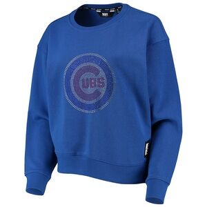 NWT DKNY Women's Cubs Blue Sweater
